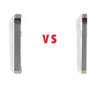 Titanium Keychain Beer Bottle Opener Keychain 2Pcs