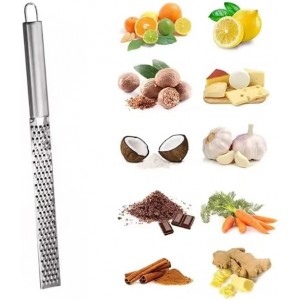 Stainless Steel Cheese Grater, Multi-Purpose Kitchen Tool, Handheld Grater for Garlic, Ginger, Citrus, Vegetables