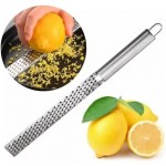 Stainless Steel Cheese Grater, Multi-Purpose Kitchen Tool, Handheld Grater for Garlic, Ginger, Citrus, Vegetables