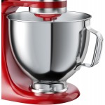5 QT Food-Grade Stainless Steel Mixer Bowl Compatible With KITCHENAID TILT-HEAD STAND MIXERS 4.5-5 Quart, with Anti-slip handle & Prominent Clasp, Stainless Steel Polished