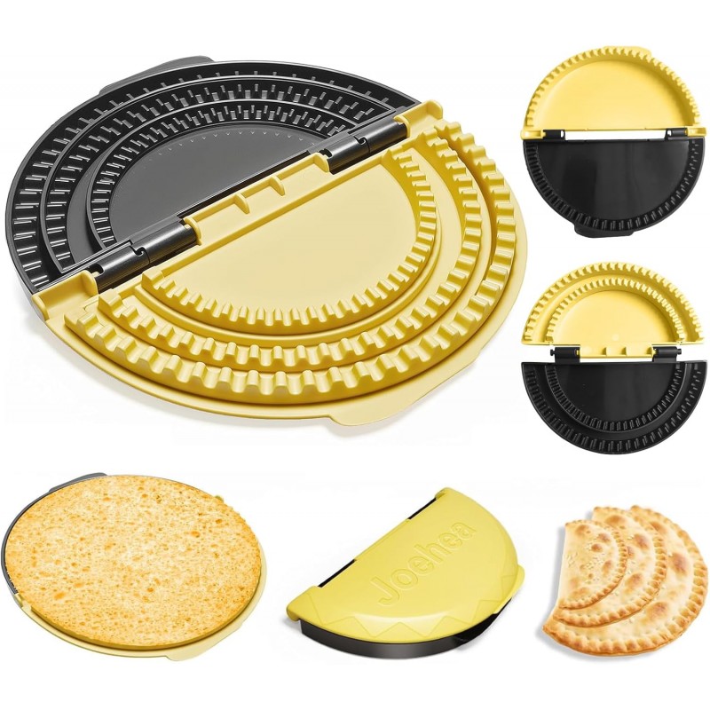 3 In 1 Tortilla Sealer，Adjustable Quesadilla Crimper 6