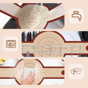 Silicone Bread Sling for Dutch Oven, 2 PCS Red Non-Stick & Reusable Bread Baking Supplies with Extra Long Handles, Easily Transfer Sourdough, Dishwasher Safe, Round