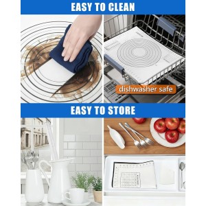 Silicone Pastry Mat with Measurements, 28