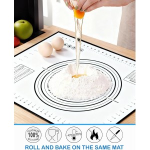 Silicone Pastry Mat with Measurements, 28