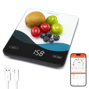 AIMILAR Bluetooth Kitchen Scale 10kg/22l...