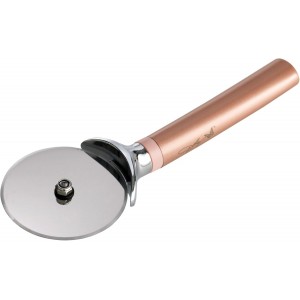 Dolly Parton Pizza Wheel with Blush Design – Stainless Steel Blade, Ergonomic Handle with Finger Guard, Dishwasher Safe, 8.7 Inch