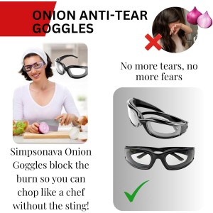 17 in 1 Vegetable Chopper Mandoline Slicer – All In One Veggie Cutter Food Grater Includes Onion Goggles, Egg Separator, Hand Guard – Sharp Stainless Steel Blades – 2 in 1 Drain Basket