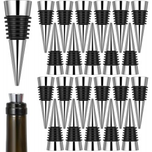 25 Pieces Wine Bottle Stopper Set Kit Re...