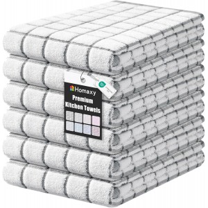 Homaxy Premium Kitchen Towels(16”x 28�...