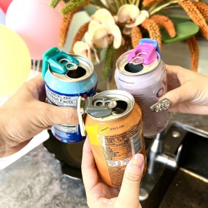 6 pack 6 colors Soda Can Opener & Soda can lids, Drink Protector Caps,Suitable for Parties, BBQ, Camping, and Travel.