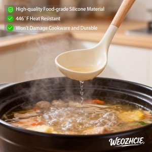 Silicone Cooking Utensil Set,12 PCS Cooking Cookware Kitchen Utensils Set for Cooking, Nonstick 446°F Heat-Resistant Cookware Kitchen Tools of Spoon,Brush,Whisk,Spatula,Turner Tongs (Khaki)