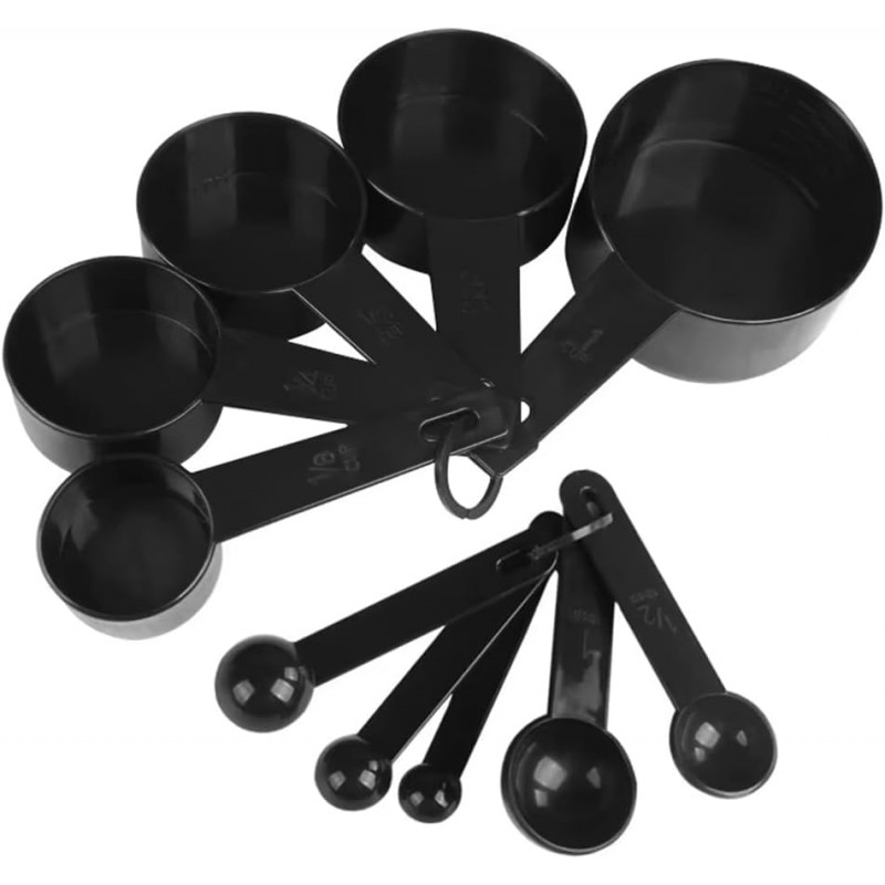 Measuring Spoons Kitchen Measuring Tools Sugar Scoop Cake Baking Measuring Cups with 10 Pcs