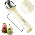 Heated Ice Cream Scoop with ON/OFF Switch(Latest Gen 3.0): Rechargeable Electric Icecream Scooper with Holder,2025 Kitchen Gadgets for Hard Ice Cream, Waterproof IP67,Max to 158℉