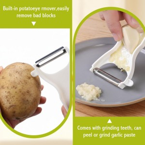 20 Pack Original Vegetable Peelers, 5 Colors Dual Blade Peeler for Potatoes, Carrots, Cucumbers, Bulk Kitchen Tools for Home, Restaurants, Meal Prep (black, white, red, yellow, green)