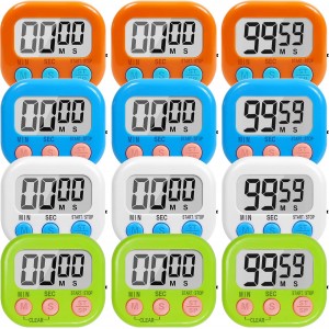 12 Pack Multi-Function Digital Timers, M...