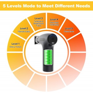 Electric Meat Tenderizer Tool - Meat Mallet 5 Adjustable Speeds, Auto Pressure Sensing, Stainless Steel Detachable Head, 1200mAh Battery for Beef Steak Chicken Pork Kitchen Use