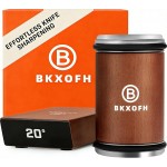 Rolling Knife Sharpener, Rolling Knife Sharpening Kit, Kitchen Knives Sharpener with Diamond and Ceramic for Steel of Chef Blade, Knives Sharpening Tool with 15 & 20 Degree Magnetic Angle, Walnut