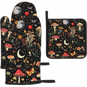 Cute Mushroom Oven Mitts and Pot Holders...