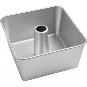 One-Piece Square Tube Cake Pan, 18 Cup, ...