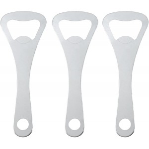Quacc 3 PCS Flat Bottle Openers Flat-Mou...