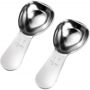 2 Pack Coffee Measuring Spoon, 15ml Stai...