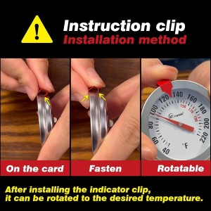 Instant Read Meat Thermometer 2'' Cooking Thermometer Kitchen Thermometer for Cooking for Liquid, Steak, Turkey Temp Checking