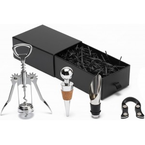 Wine Opener Gift Set-Wing Corkscrew, Foi...