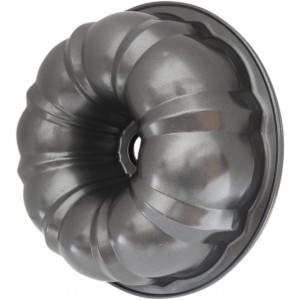 7 Inch Cake Pan, Carbon Steel Fluted Tube Pan, Nonstick Gugelhupf Cake Mold, Medium Size Round Baking Tin for Homemade Pound Cakes, Jello, Gelatin - 2 Packs