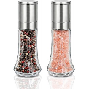 Aelga Salt and Pepper Grinder Set with S...