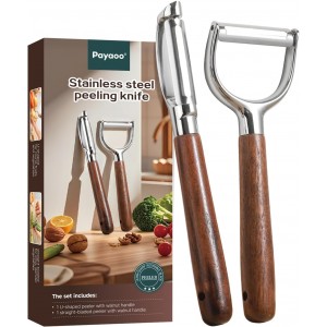 Vegetable Peeler Set, 2-Pack Potato Peel...