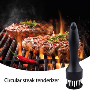 Meat Tenderizer Tool, Stainless Steel Needle Blade Design for Beef, Chicken, Steak, and Pork, Easy-to-Use Tenderizing Tool for Home Cooking