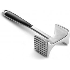 Meat Tenderizer Hammer with Comfortable-...