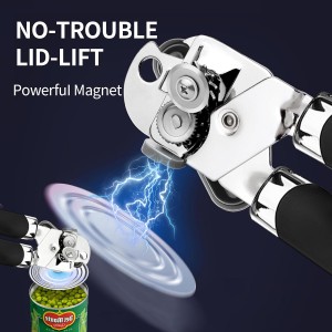 3-piece kitchen set include Kitchen Shears Peeler Can Opener Manual,Heavy Duty Kitchen Scissors for Chicken, Potato Carrot Peelers,Magnet,Stainless Steel,Stainless