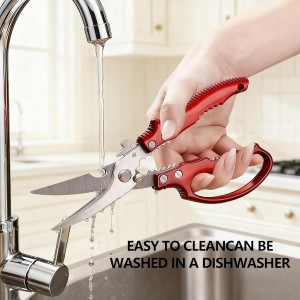 3-piece kitchen set include Kitchen Shears Peeler Can Opener Manual,Heavy Duty Kitchen Scissors for Chicken, Potato Carrot Peelers,Magnet,Stainless Steel,Stainless