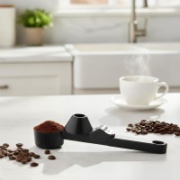 Measuring Spoon Funnel 2-in-1-2 TBSP Scoop for Protein Powder & Coffee - Anti-Spill Kitchen Utensil