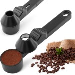 Measuring Spoon Funnel 2-in-1-2 TBSP Scoop for Protein Powder & Coffee - Anti-Spill Kitchen Utensil
