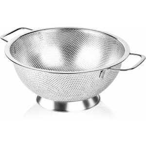 304 Stainless Steel Colander, Micro-Perf...