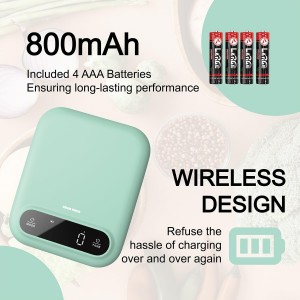 Digital Food Scale 11lb/0.01oz, Kitchen Scales Digital Weight Grams and Oz for Weight Loss, Baking and Cooking,LED Display，with Tare Function