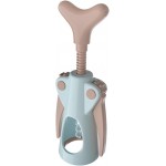 Wing Corkscrew Wine Opener with Long Wing Handle Stainless Steel and PP Material Ergonomic Sharp Drill Design for Easy Bottle Opening Suitable for Home Bar Restaurant Party Use
