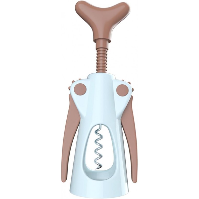 Wing Corkscrew Wine Bottle Opener with Sharp Drill Design Press-extraction Tool for Smooth Labor-saving Opening for Home Bars Restaurants Parties and Gatherings