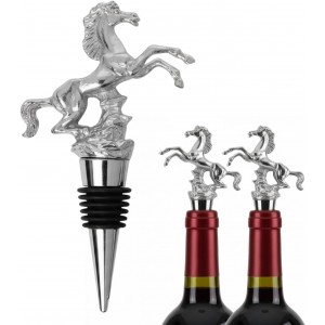 SMOKEY COCKTAIL 2 Pcs Horse Wine Stopper...