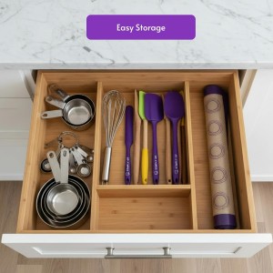 Non-Stick Silicone Baking Mat Set of 2 - Gluten-Free Labeled Reusable Baking Mats for Cookie Sheet - Non Slip & Food Safe - Perfect for Pastries, Macaroons, Bread & Oven Use