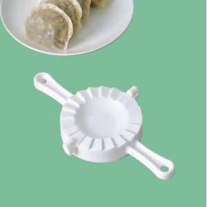 Japanese Easy Gyoza Maker – Quick Dumpling Press Mold for Homemade Potstickers, Empanadas, Pierogi, Ravioli, Pastry Wrapper Sealer – Manual Kitchen Tool (8 x 4.5 inch)