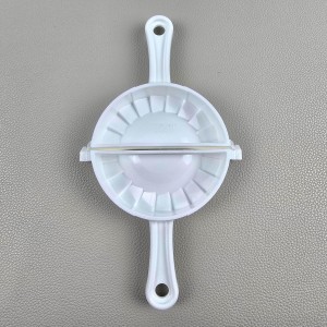 Japanese Easy Gyoza Maker – Quick Dumpling Press Mold for Homemade Potstickers, Empanadas, Pierogi, Ravioli, Pastry Wrapper Sealer – Manual Kitchen Tool (8 x 4.5 inch)