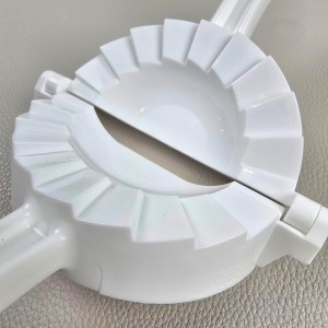 Japanese Easy Gyoza Maker – Quick Dumpling Press Mold for Homemade Potstickers, Empanadas, Pierogi, Ravioli, Pastry Wrapper Sealer – Manual Kitchen Tool (8 x 4.5 inch)