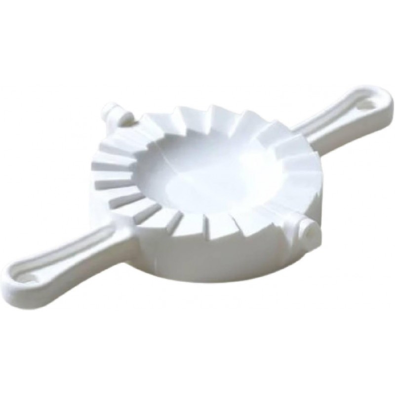 Japanese Easy Gyoza Maker – Quick Dumpling Press Mold for Homemade Potstickers, Empanadas, Pierogi, Ravioli, Pastry Wrapper Sealer – Manual Kitchen Tool (8 x 4.5 inch)