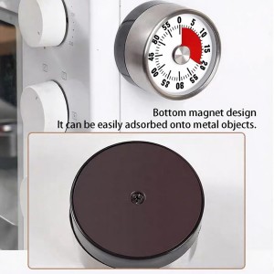 Digital Kitchen Timer for Cooking, Loud Alarm, Magnetic Back (Sliver)