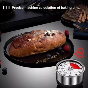 Digital Kitchen Timer for Cooking, Loud Alarm, Magnetic Back (Sliver)