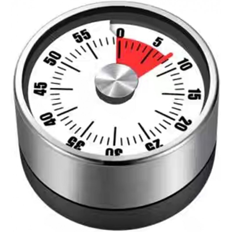 Digital Kitchen Timer for Cooking, Loud Alarm, Magnetic Back (Sliver)