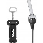KITCHENDAO 3 in 1 Wing Corkscrew and Detachable Wine Aerator
